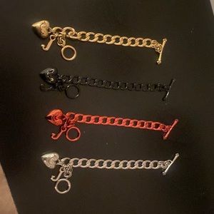 Duplicate listing. Items no longer for sale..Authentic Juicy Couture Heart Charm